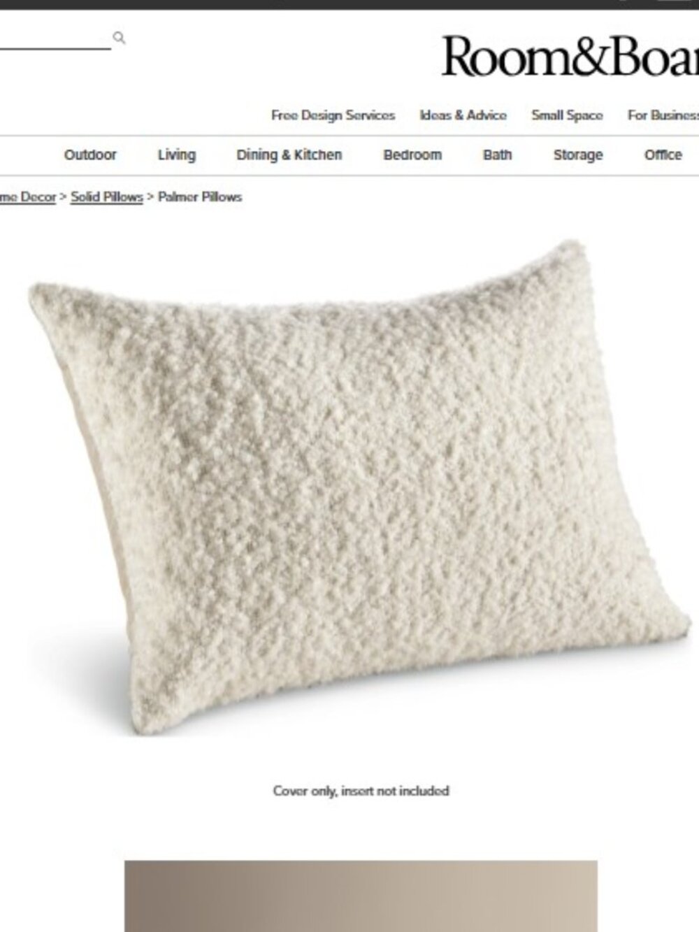 Room & Board Palmer Pillow